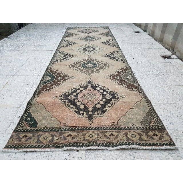 Vintage Uşak Yolluk 113 x 385 cm
