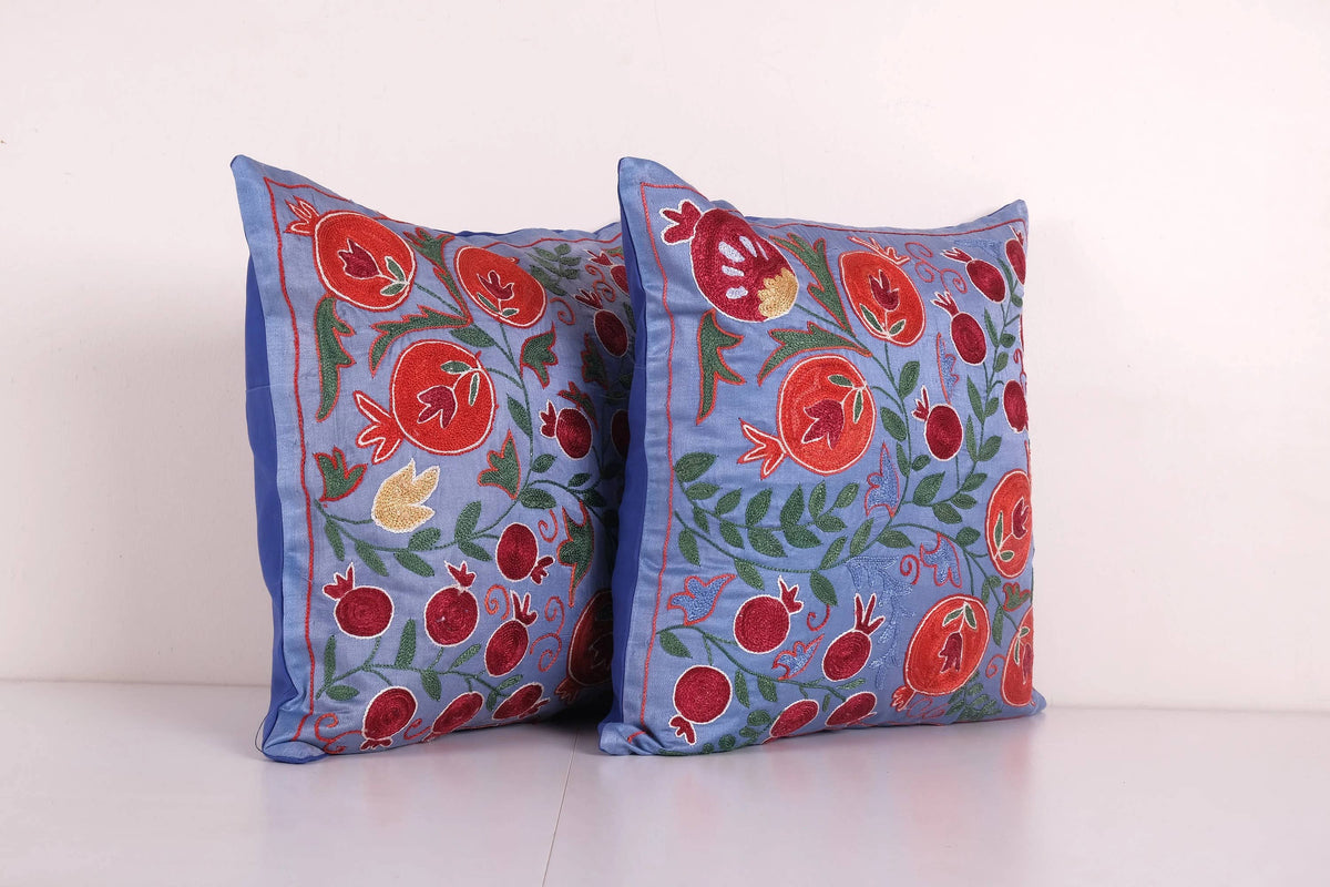 Suzani Kırlent Kılıfı 2'li Set 48 x 48 cm