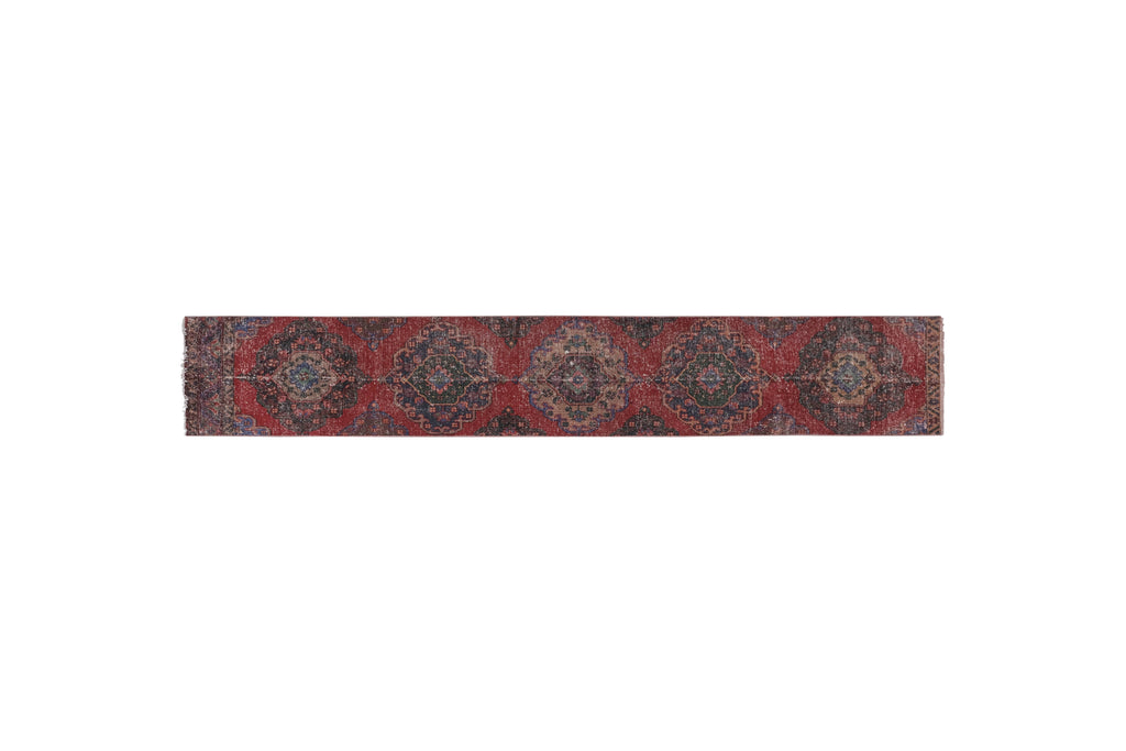 Vintage Türk Halı Yolluk 63 x 370 cm