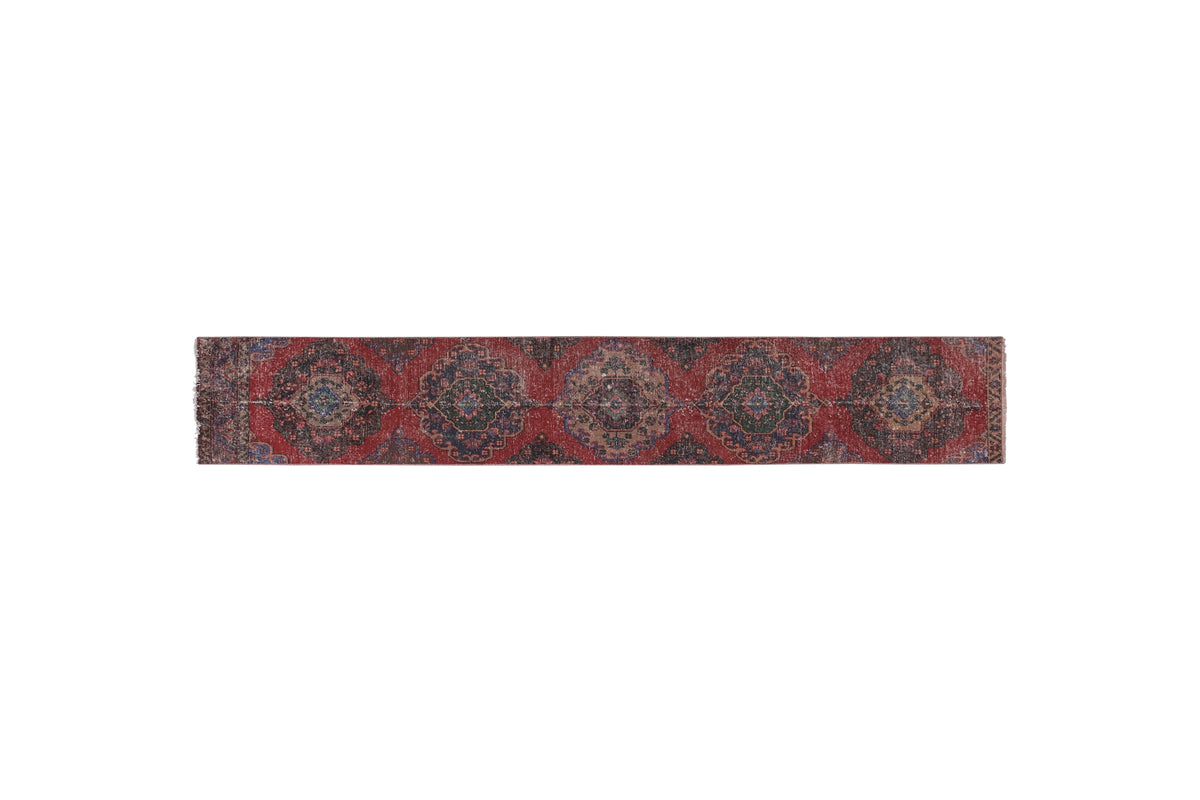 Vintage Türk Halı Yolluk 63 x 370 cm