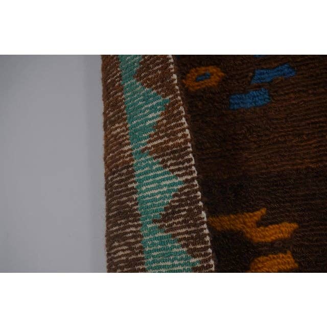Vintage Türk Tulu Halı 120 x 140 cm