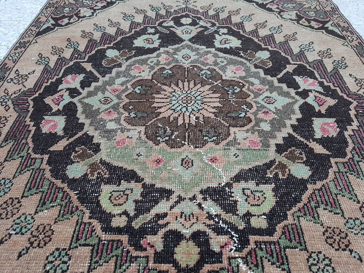 Vintage Uşak Yolluk 107 x 384 cm