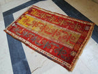 Vintage Anadolu Yastık Halı 55 x 94 cm