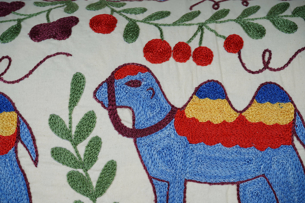 Suzani Kırlent Kılıfı 42 x 90 cm