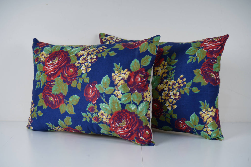 Özbek Baskılı Kırlent Kılıfı 2'li Set 40 x 55 cm