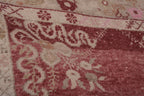 Vintage Uşak Halı 113 x 207 cm