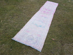 Vintage Kürt Halı Yolluk 84 x 403 cm