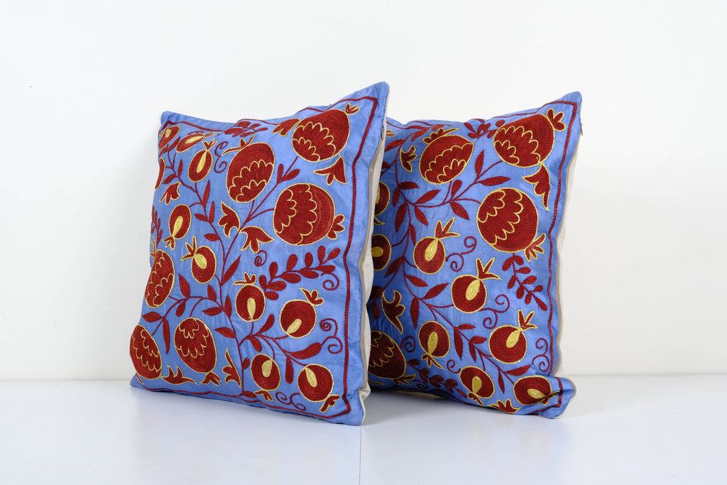 Suzani Kırlent Kılıfı 2'li Set 48 x 48 cm