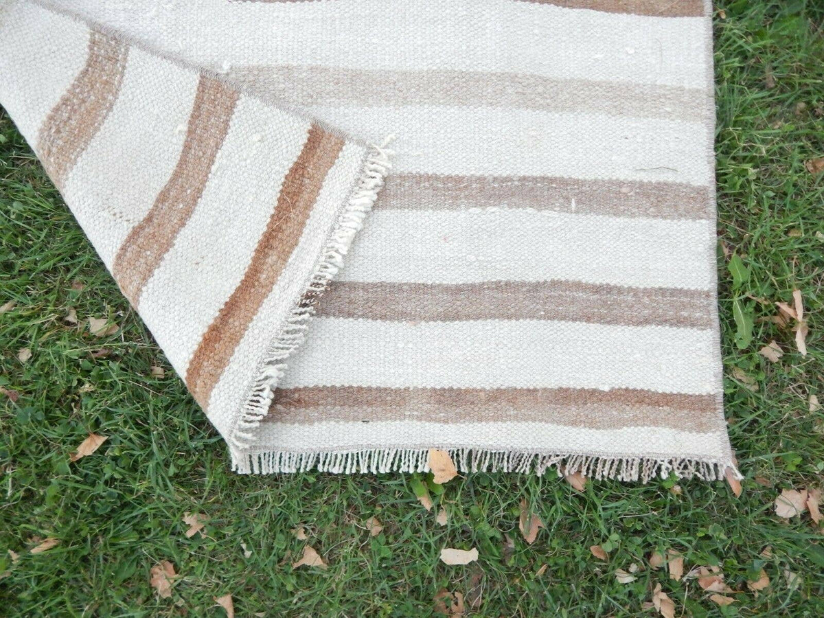 Vintage Herki Kilim Yolluk 84 x 337 cm