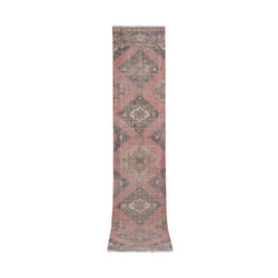 Vintage Kürt Halı Yolluk 80 x 393 cm