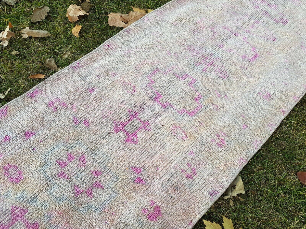 Vintage Herki Halı Yolluk 63 x 425 cm