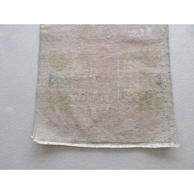 Vintage Türk Halı 47 x 113 cm