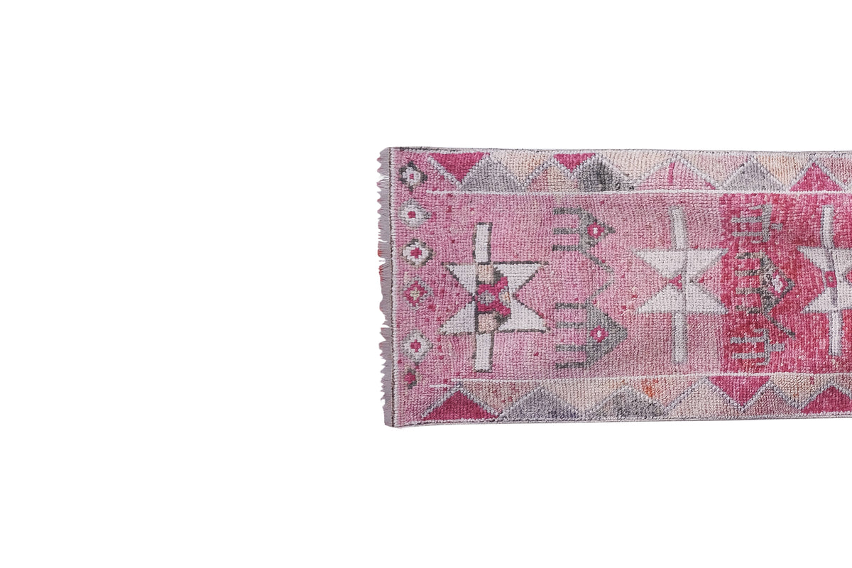 Vintage Türk Halı Yolluk 82 x 311 cm