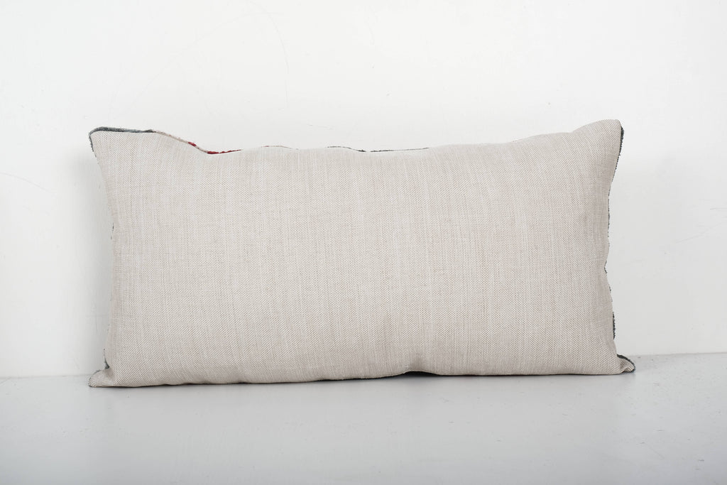 İpek Ikat Kadife Kırlent Kılıfı 32 x 60 cm