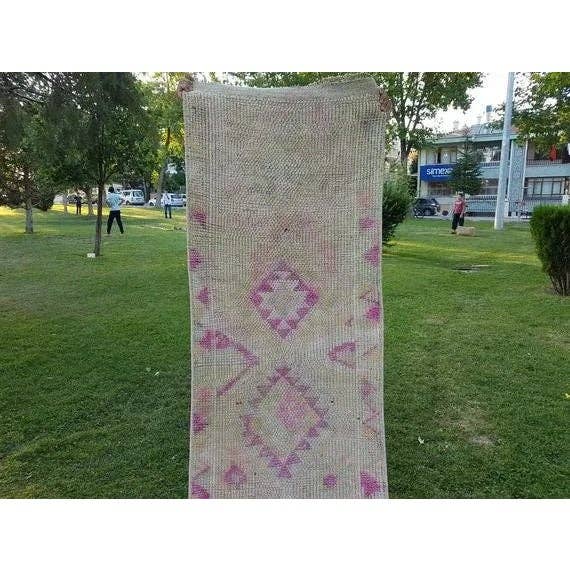 Vintage Türk Halı Yolluk 78 x 351 cm