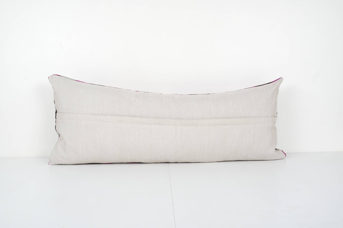 İpek Ikat Kadife Kırlent Kılıfı 3'li Set 40 x 60 cm
