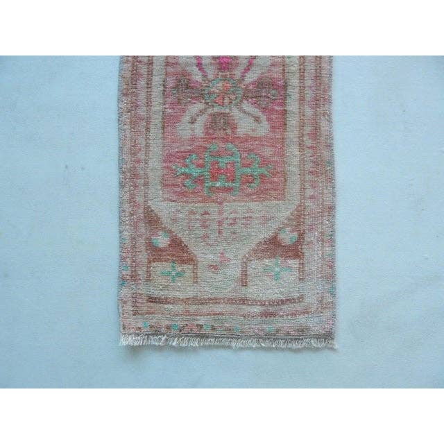 Vintage Türk Halı 42 x 100 cm