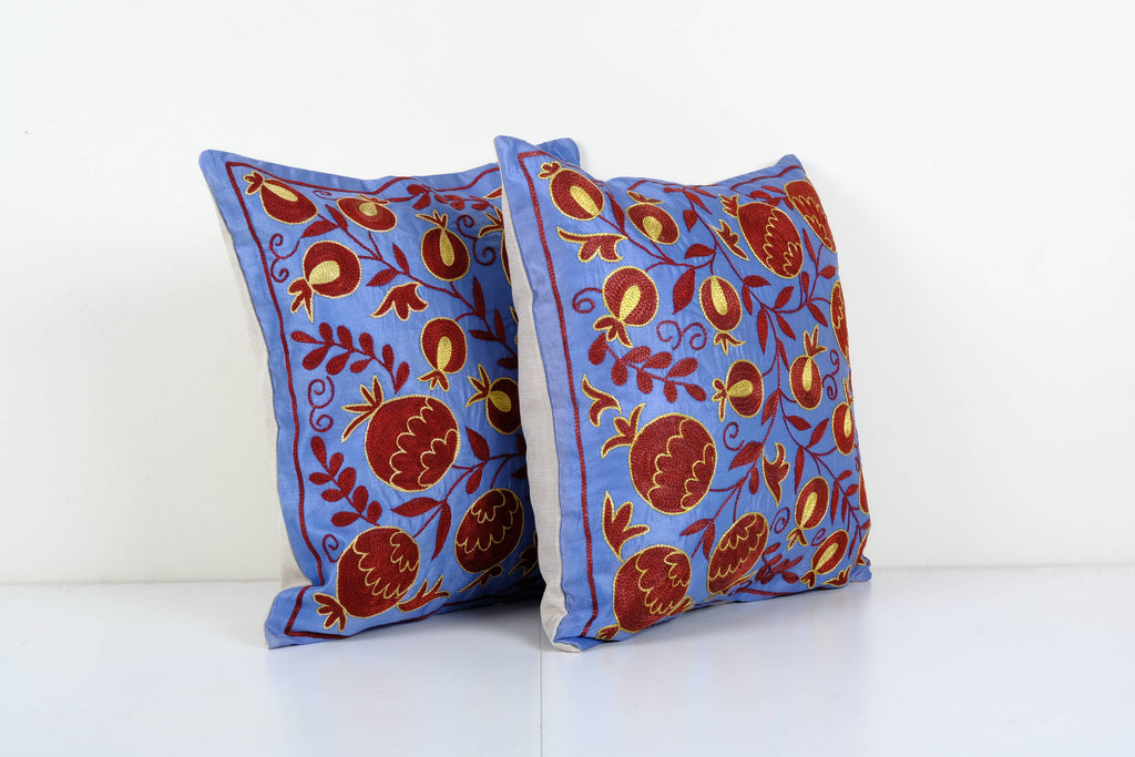 Suzani Kırlent Kılıfı 2'li Set 48 x 48 cm