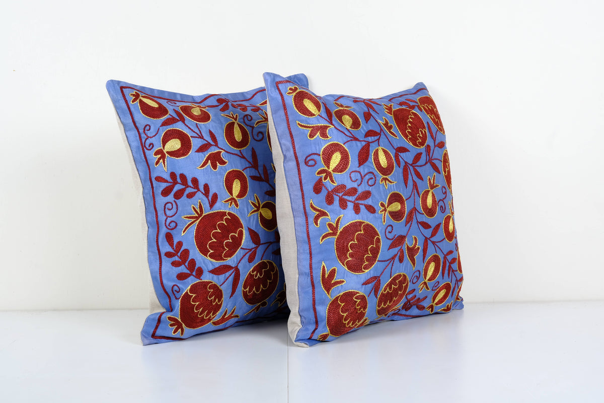 Suzani Kırlent Kılıfı 2'li Set 48 x 48 cm