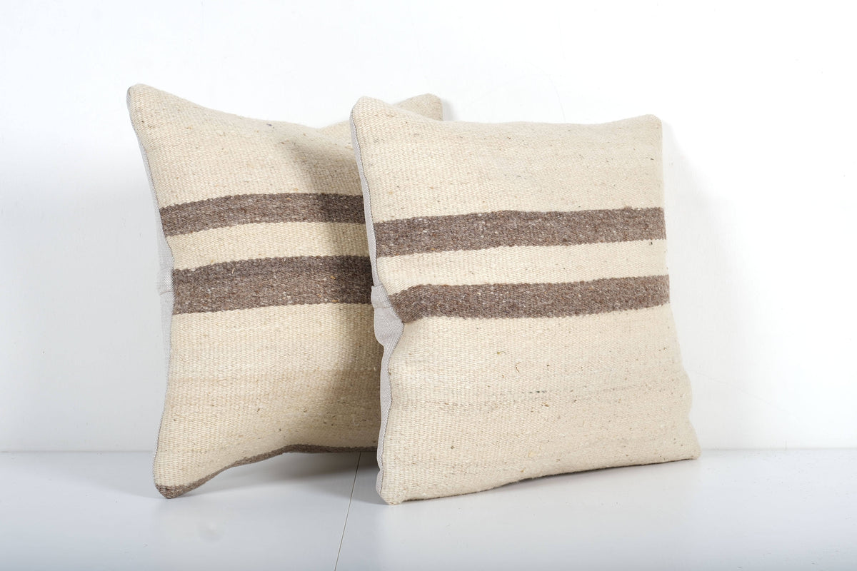 Kilim Kırlent Kılıfı 2'li Set 40 x 40 cm