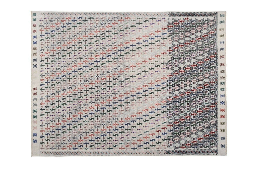 Vintage El İşlemesi Halı 175 x 238 cm