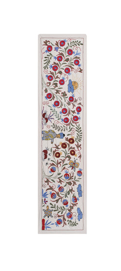 El İşlemesi Suzani Yolluk 50 x 185 cm