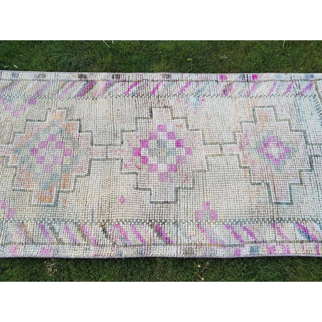 Vintage Herki Halı Yolluk 80 x 360 cm