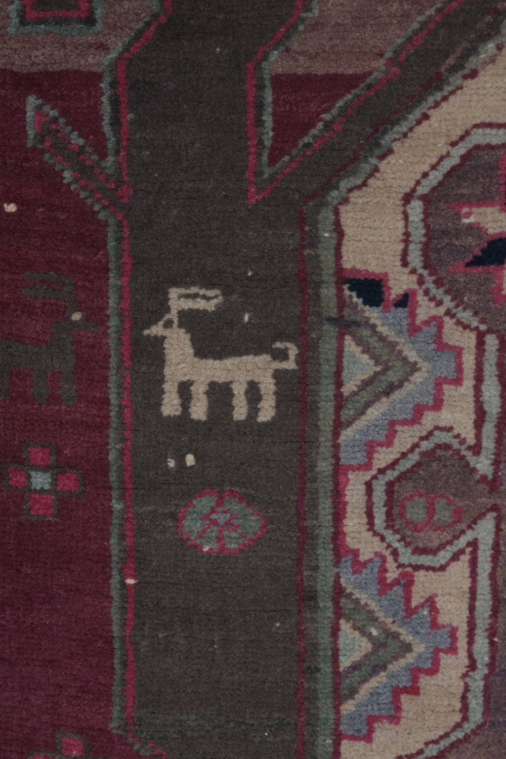 Vintage Kafkas Halı Yolluk 118 x 322 cm