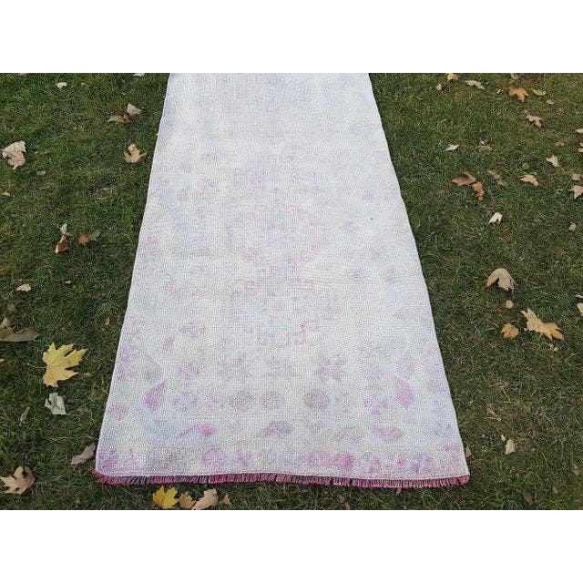 Vintage Herki Halı Yolluk 90 x 430 cm