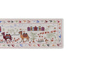 Vintage Deve Desenli El İşlemesi Duvar Örtüsü 51 x 188 cm