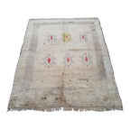 Vintage Türk Tulu Halı 115 x 143 cm