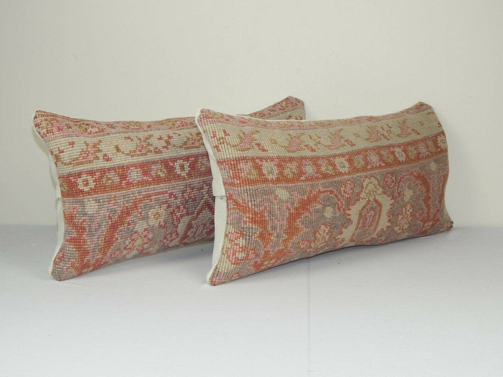 Halı Kırlent Kılıfı 2'li Set 30 x 60 cm