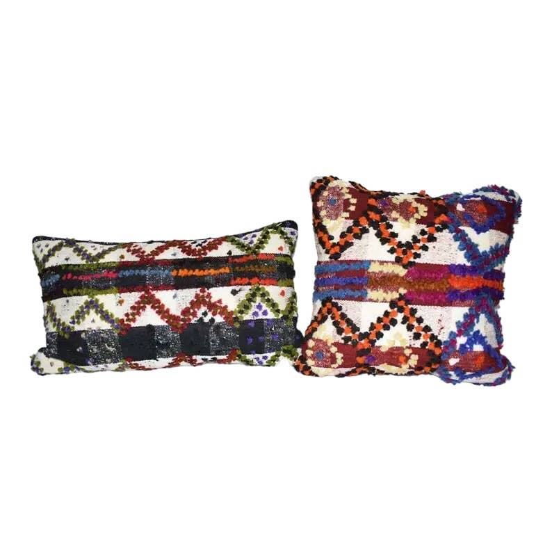 Kilim Kırlent Kılıfı 2'li Set 40 x 40 cm