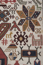 Vintage Türk Sumak Halı 107 x 192 cm