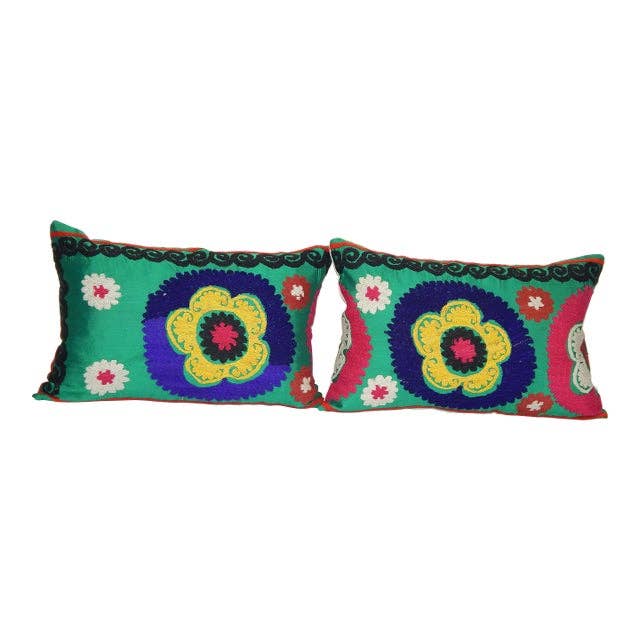Suzani Kırlent Kılıfı 2'li Set 40 x 60 cm