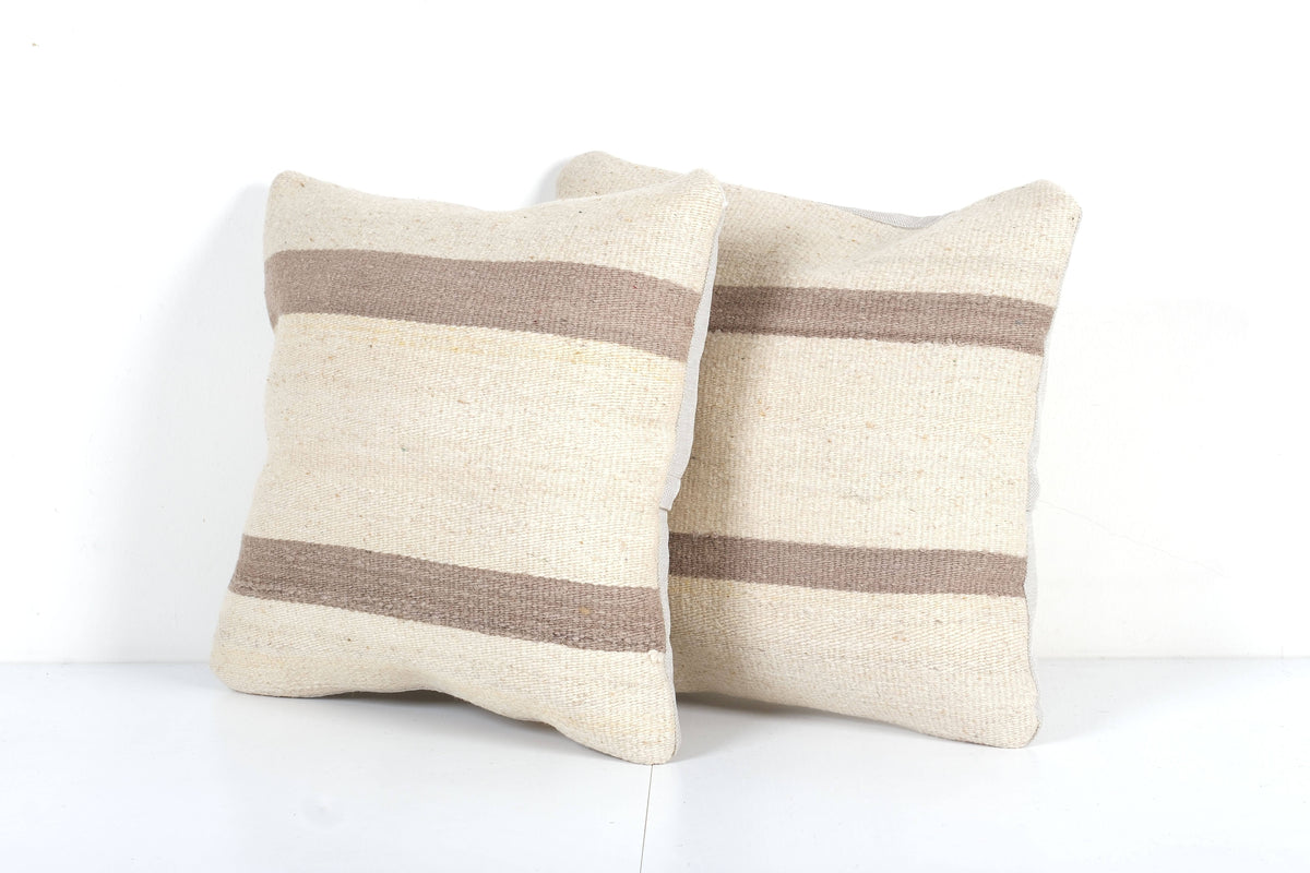 Kilim Kırlent Kılıfı 2'li Set 40 x 40 cm