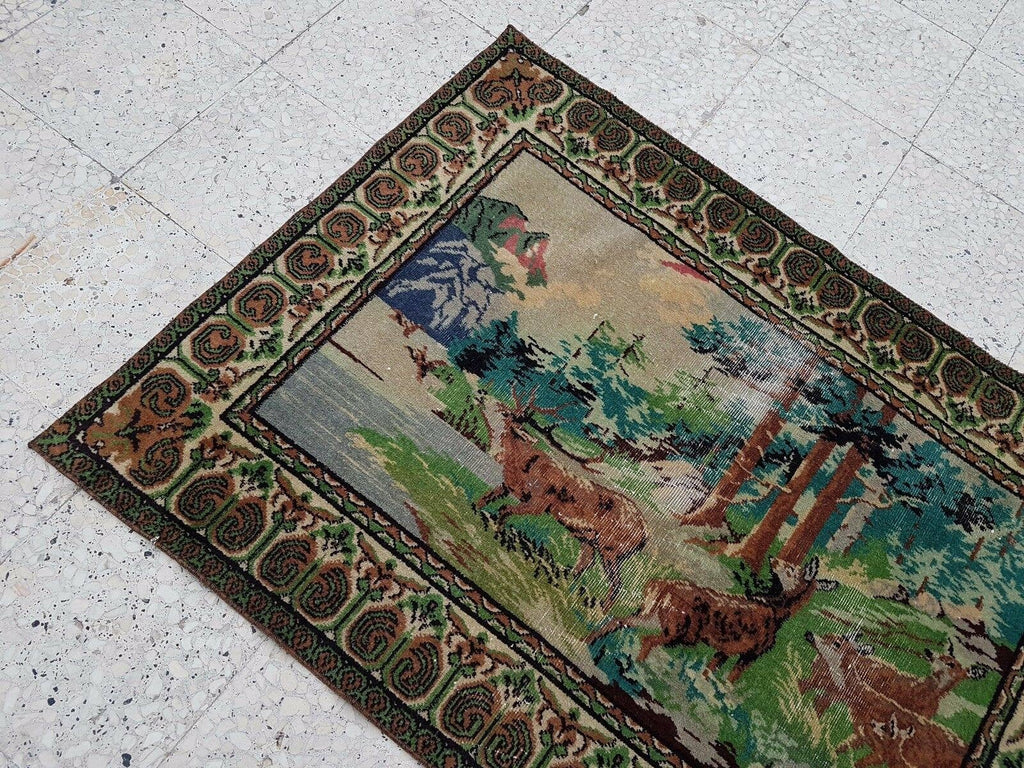 Vintage Türk Halı 97 x 131 cm