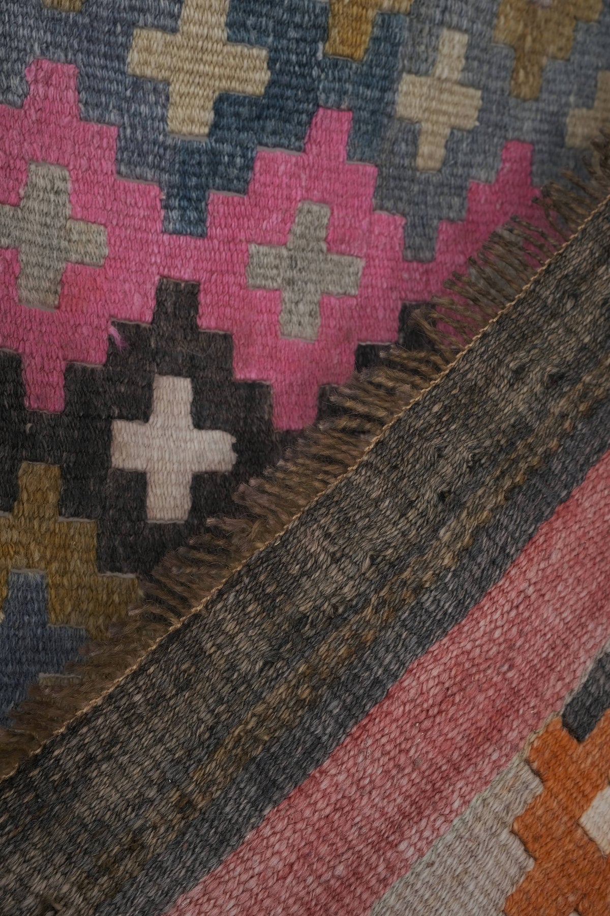 Vintage Kilim Yolluk 76 x 372 cm