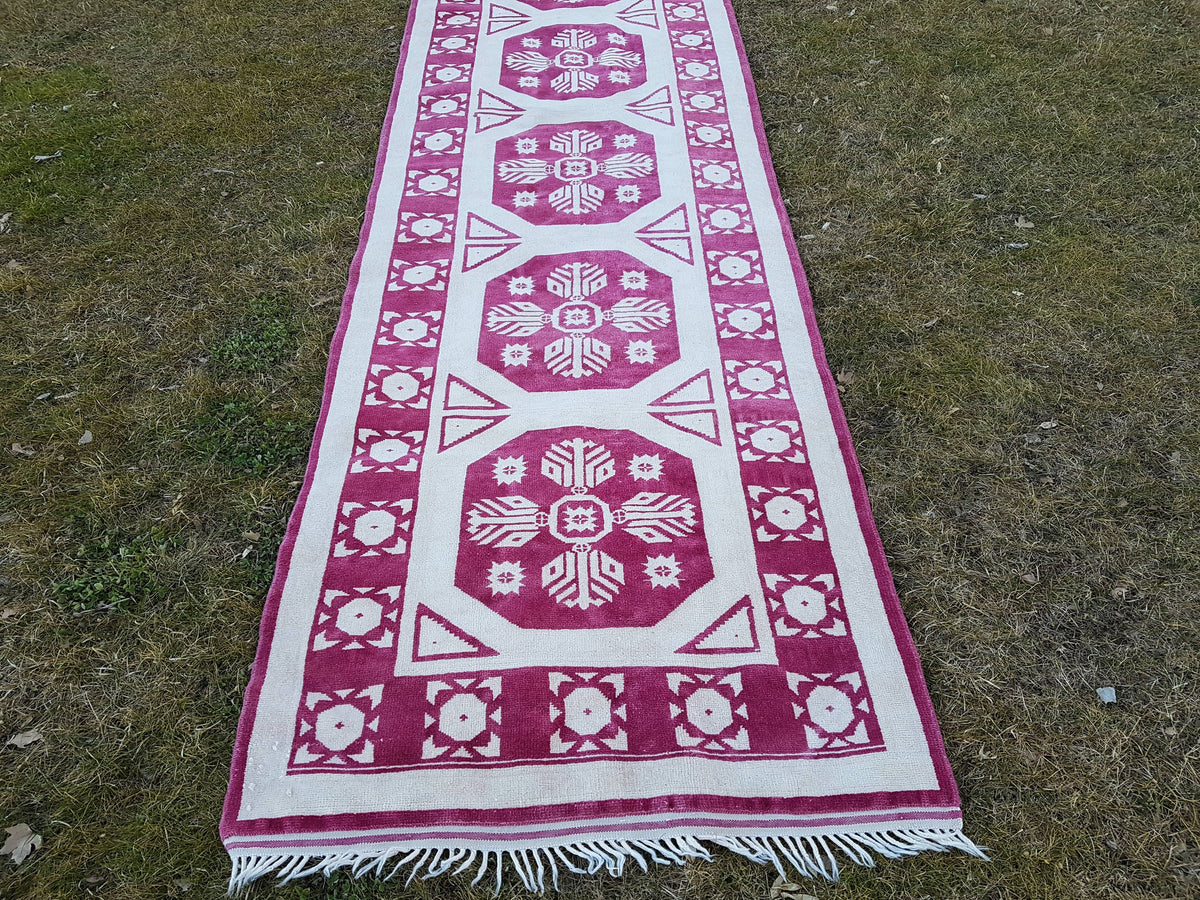 Vintage Uşak Yolluk 100 x 493 cm