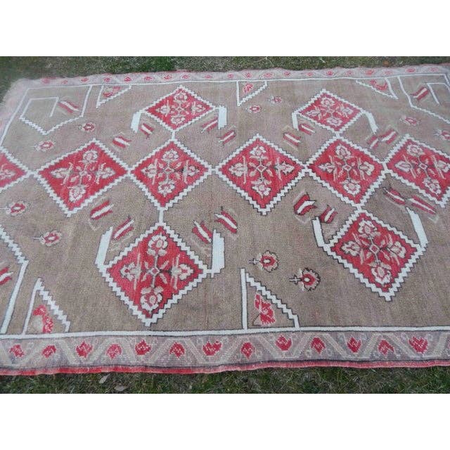 Vintage Uşak Halı 154 x 243 cm