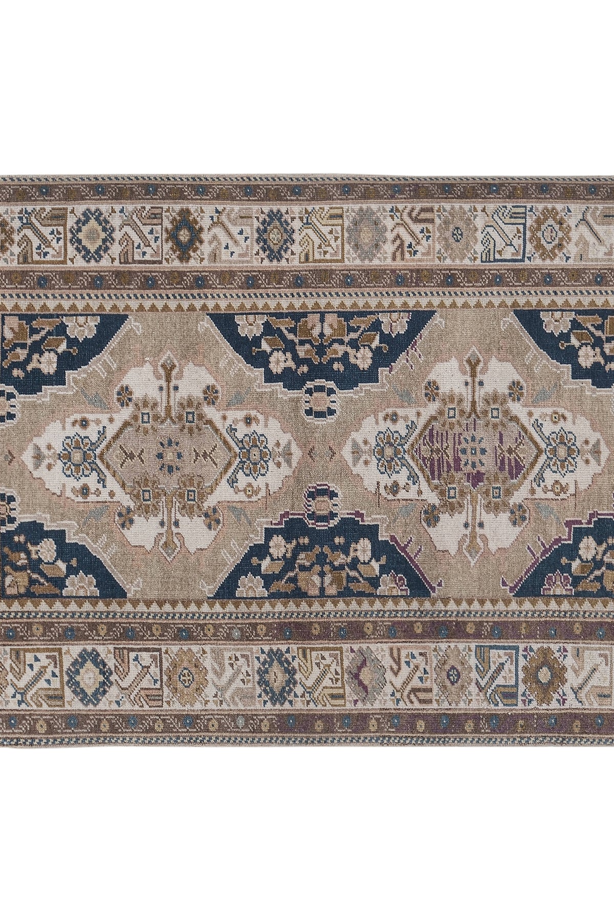 Vintage Uşak Halı 91 x 156 cm