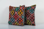 Kilim Kırlent Kılıfı 2'li Set 48 x 48 cm