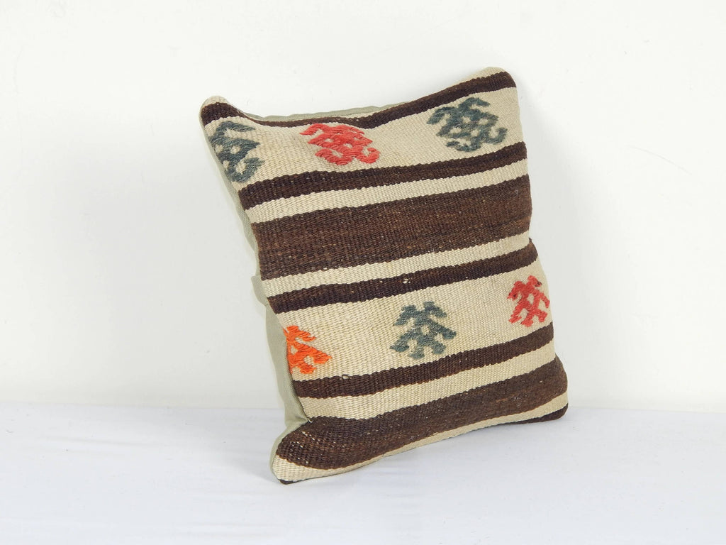 Kilim Kırlent Kılıfı 30 x 30 cm