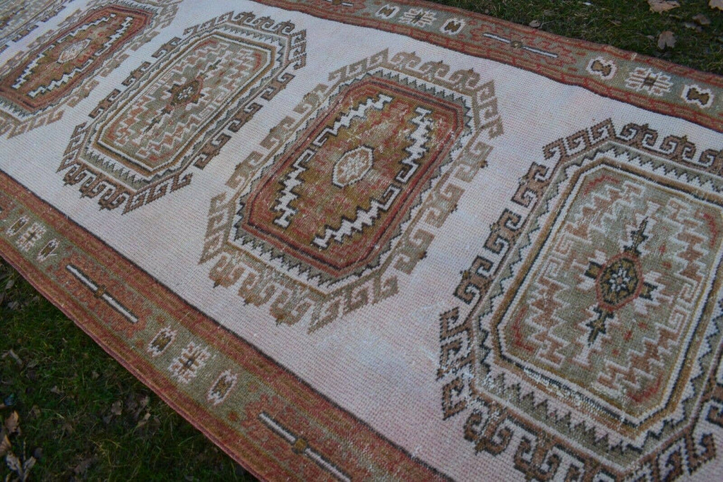 Vintage Uşak Yolluk 133 x 377 cm