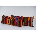Kilim Kırlent Kılıfı 2'li Set 41 x 102 cm