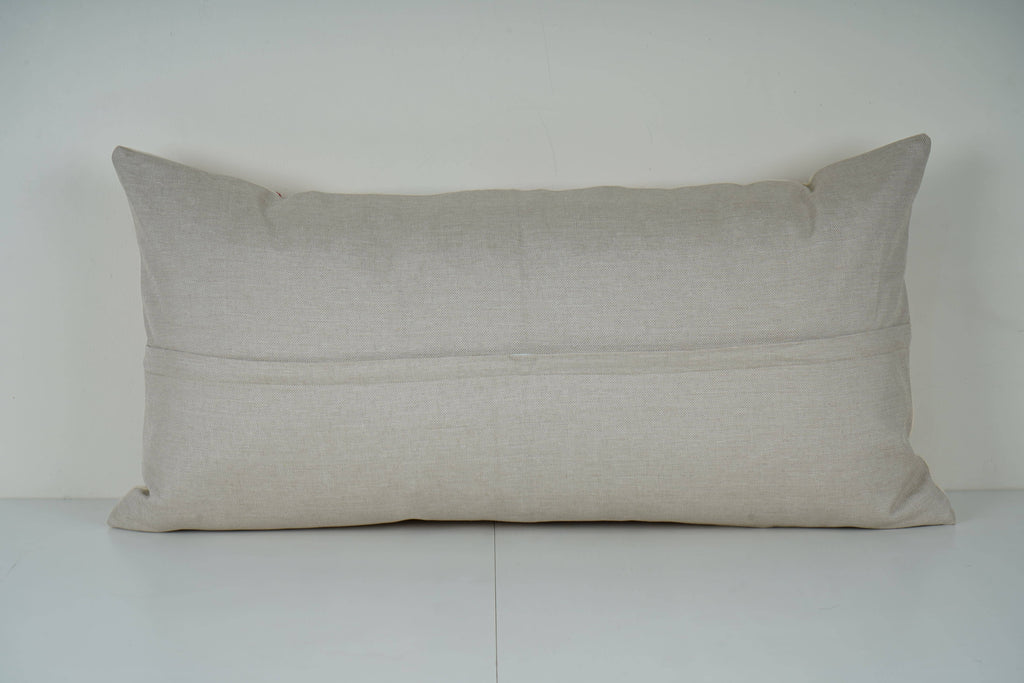Kuş Desenli Suzani Kırlent Kılıfı 45 x 85 cm