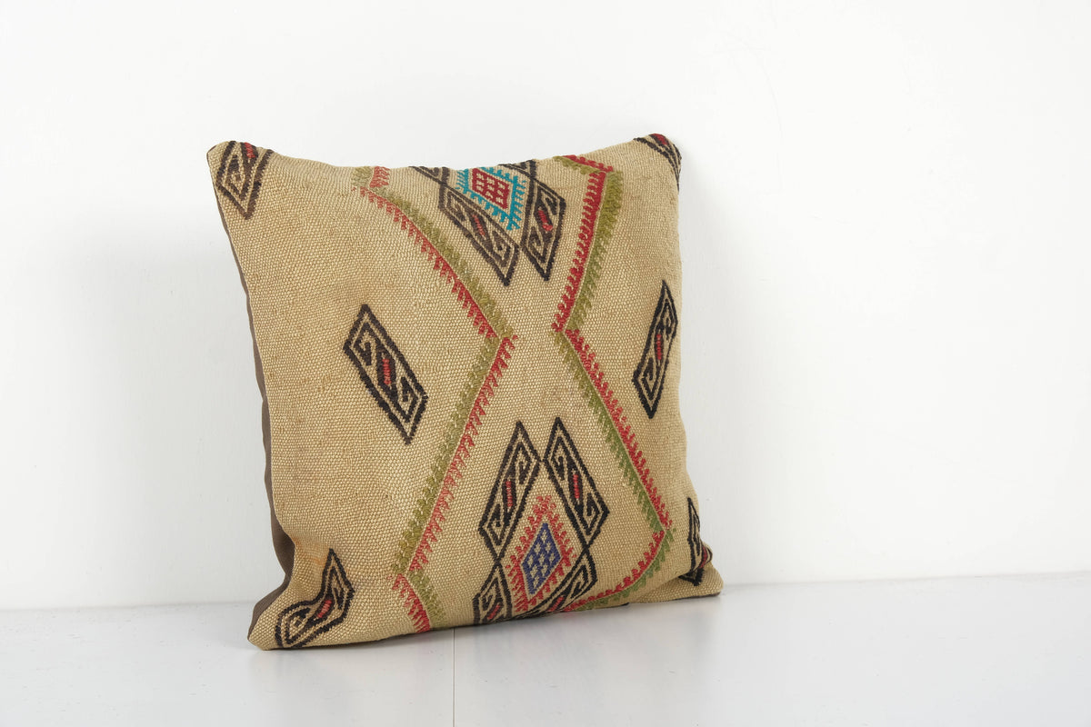 Kilim Kırlent Kılıfı 40 x 40 cm