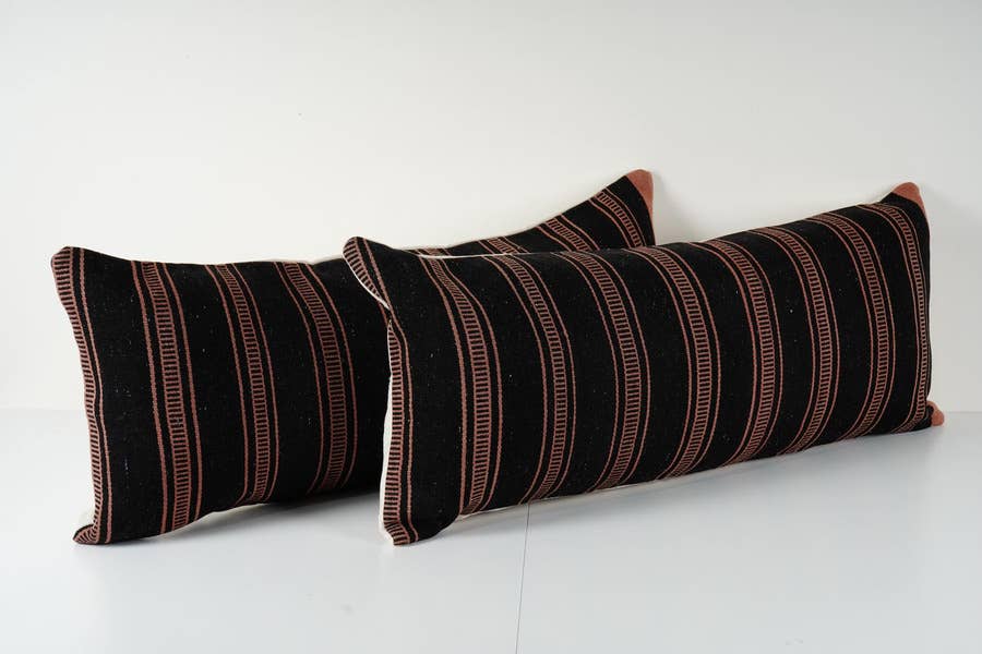 Kilim Kırlent Kılıfı 2'li Set 40 x 100 cm