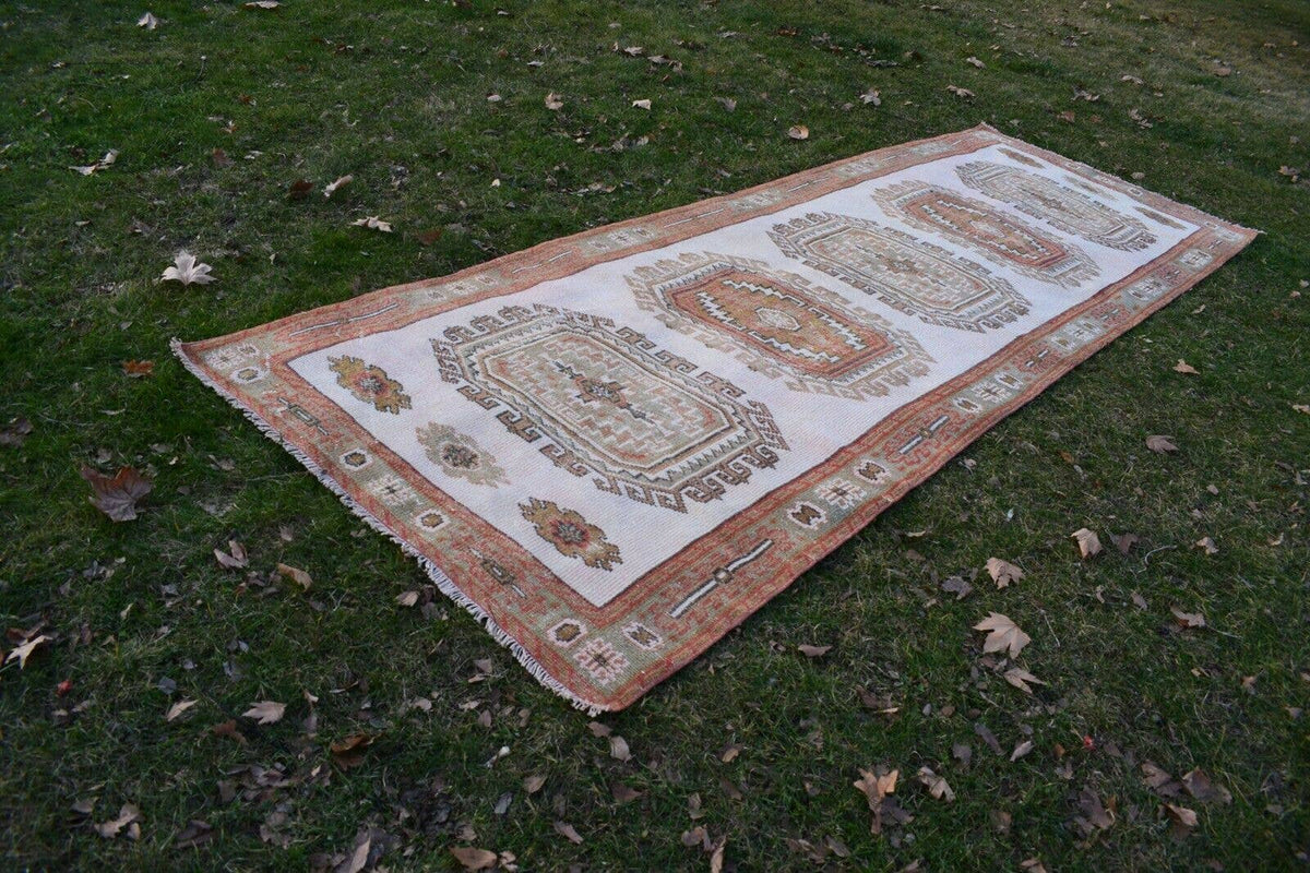Vintage Uşak Yolluk 133 x 377 cm