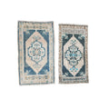 Vintage Türk Yastık Halı 2'li Set 51 x 97 cm